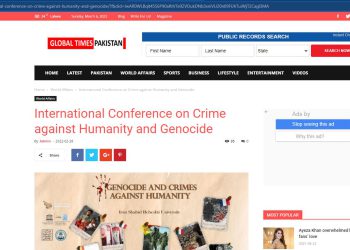 International Conference on Crime against Humanity and Genocide 4 International Conference on Crime against Humanity and Genocide