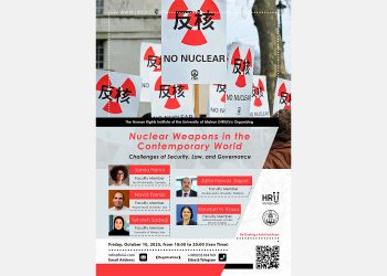 Call for Registration for the Online Specialized Session: “Nuclear Weapons in the Contemporary World: Challenges of Security, Law, and Governance” 8 Call for Registration for the Online Specialized Session: “Nuclear Weapons in the Contemporary World: Challenges of Security, Law, and Governance”